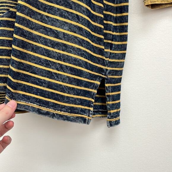 Coldwater Creek Floral Embroidered Long Sleeve Top - Mustard and Black - Picture 10 of 14